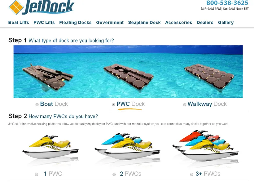 Marketing Jetdock Dock Finder