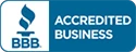 Better Business Bureau Accredited Business logo.